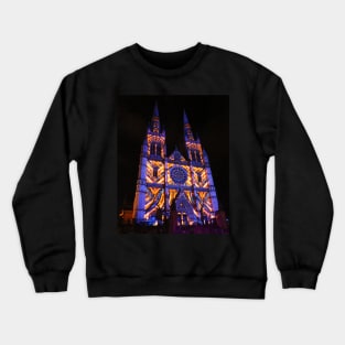 St Mary's Christmas Lights 2016 Crewneck Sweatshirt